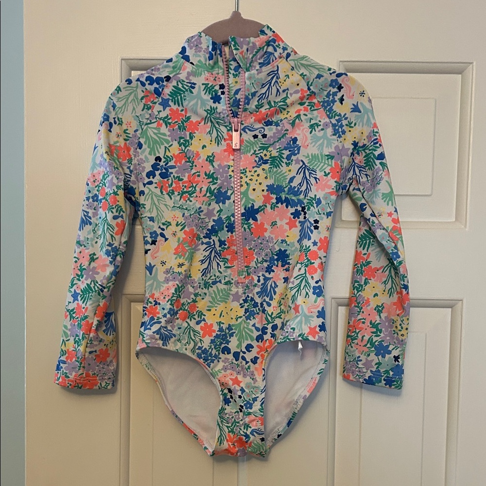Joules Kids Floral Rashguard - Multicolor